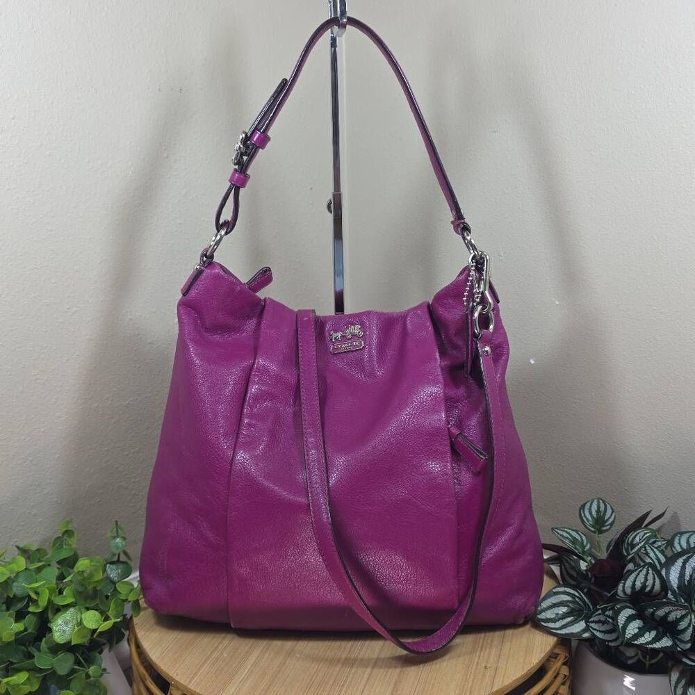 Coach Isabelle Convertible Leather Shoulder Bag & Crossbody F21224